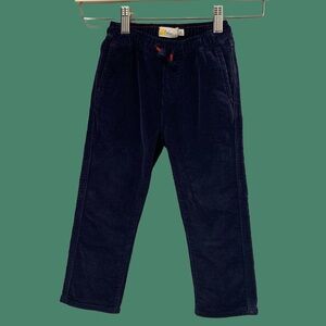 Mini Boden Boys Navy Blue Corduroy Pants